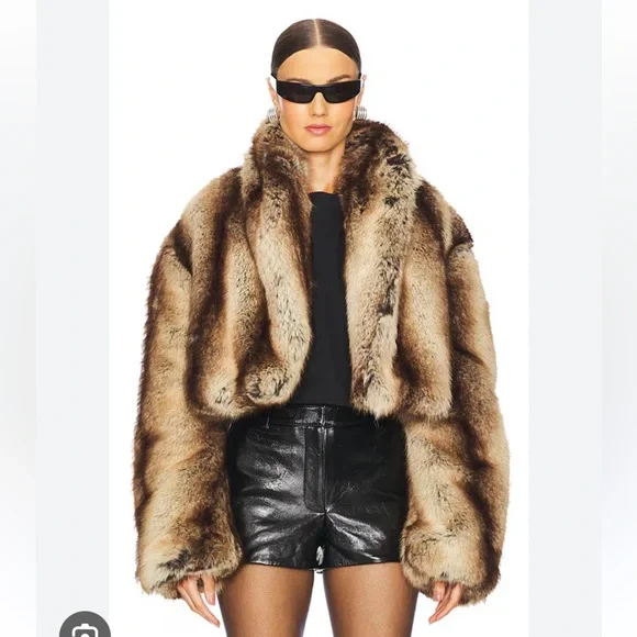 AFRM Stephanie Jacket in Taupe - Picture 1 of 5